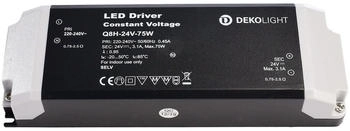Deko-Light Netzgerät BASIC, CV, Q8H-24-75W, 220-240V AC/50-60Hz, 24V DC, 0-3100 mA