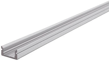 Deko-Light Reprofil AU-01-08, flaches U-Profil für 8-9.3 mm LED Strips, 200cm, Aluminium eloxiert