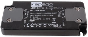 Deko-Light LED Netzgerät Flat Power 700mA 6W schwarz
