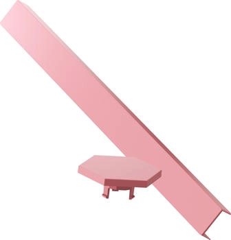 Nanoleaf Lines Skin Pink-matt 9er Set rot