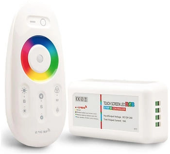 ISOLED Wireless Touch RGB PWM-Dimmer mit Funk-Fernbedienung 2.4GHz, 12-24V DC 3x