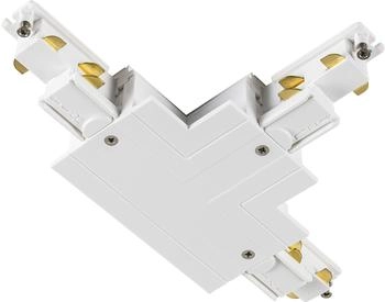 SLV T-Verbinder für S-TRACK 3-Phasen-Einbauschiene, Erde außen links, DALI, weiß [EEK: B]