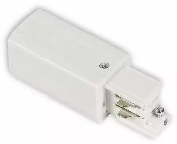 ISOLED 3-Phasen S1 Seiten-Einspeisung N-Leiter links, Schutzleiter rechts, weiß