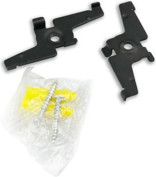 ISOLED Track48 Montageclip schwarz