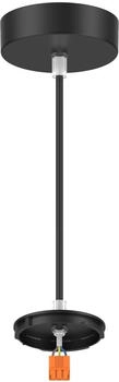 EVN Seilabhängung L mit Baldachin schwarz 150cm