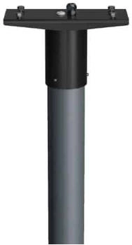 RZB Leuchten Mastbefestigung L 346 B 136 H 204 Sichtfarbe: anthrazit 982005.0031