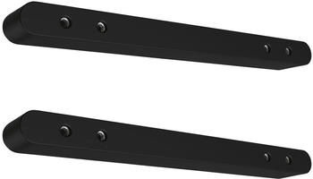 Paulmann 94605 Seilsytem Montageset Halterung 2er Set Seil Schwarz matt Drahtseil Metall Schiene
