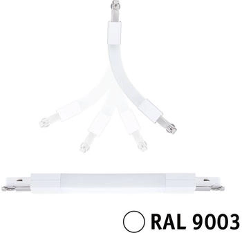 Paulmann 95650 Hochvolt-Schienensystem-Komponente Flexverbinder Signal-Wei&szlig;