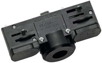 SLV 145990 EUTRAC 3-Phasen Stromschienen- adapter schwarz inkl. Montagezubehör