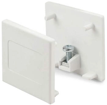 ISOLED 3-Phasen Endkappe, weiss