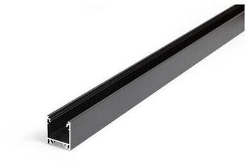 Brumberg P06-20 Anbauprofil schwarz eloxiert (53603080)