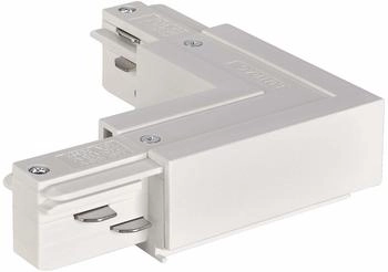 SLV L-VERBINDER für EUTRAC Hochvolt 3Phasen-Aufbauschiene, Erde innen, weiß (100 [EEK: B]