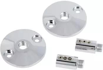 SLV 186302 Wandhalter für NV-Seilsystem chrom 2 Stk. 3cm
