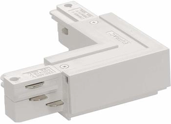 SLV L-VERBINDER für EUTRAC Hochvolt 3Phasen-Aufbauschiene, Erde außen, weiß (100 [EEK: B]