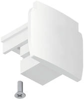 Paulmann 91383 ProRail3 Verbinder Endkappe 1er-Set 35x31,5mm Wei&szlig;