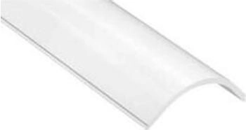 Barthelme Profilabdeckung CATania Angolo 3030 Kunststoff rund opal 2m (62399792)