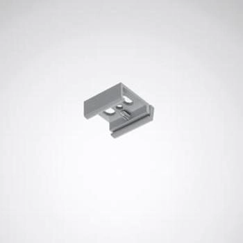 TRILUX Deckenbefestigungselement für 3-Phasen-Schiene, grau/aluminium (5854300)