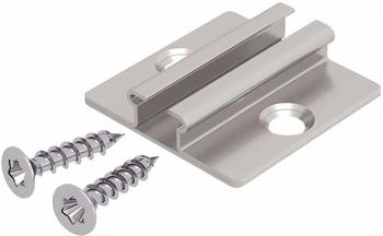 EVN Montage Clip für Aluprofile Edelstahl 2er Set (NVS-Clip)