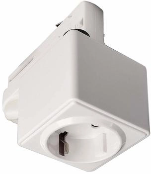 Deko-Light D Line Steckdosenadapter 3-Phasen Schienensystem weiß (710024)
