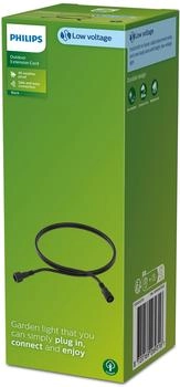 Philips GardenLink Verlängerungskabel 2m Niedervolt 24V schwarz IP67 (8720169269316)