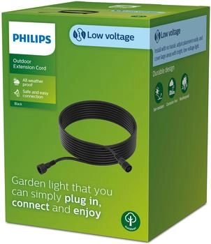 Philips GardenLink Niedervolt Verlängerungskabel 24V 10m schwarz IP67 (929004073201)