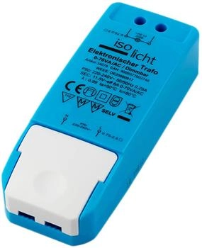 ISOLED LED Trafo 12V/AC, 0-70VA, dimmbar, SELV (111213)