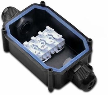ISOLED Kabelverbinder IP67, Würgenippel + Push-Klemme 2x4polig (112974)
