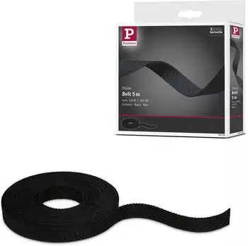Paulmann 94618 ULine Gurt 5m Dacron Textil Kupfer Schwarz