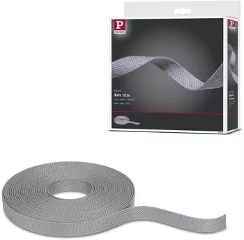 Paulmann Uline Gurt 10 m Dacron in Grau (94635)