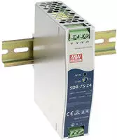 MW Mean Well SDR-75-48 Hutschienen-Netzteil (DIN-Rail) 48 V/DC 1.6 A 76 W Anzahl