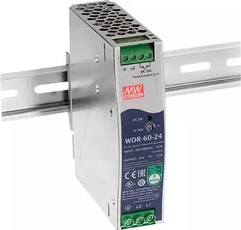 Mean Well WDR-60-12 Hutschienen-Netzteil 60W 12V 5A (WDR-60-12)