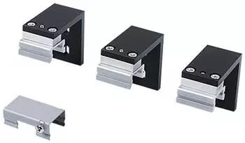 Zumtobel SUI 3PH/L3+DALI TRACK SFW Halteklammern, 3er-Set, schwarz (60200160)