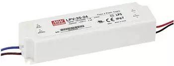 Mean Well LPV-35-5 LED-Trafo Konstantspannung 25W 5V DC 5A (LPV-35-5)
