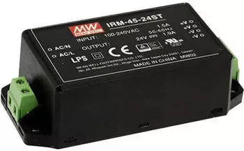 Mean Well IRM-45-12ST AC/DC-Printnetzteil 45W (IRM-45-12ST)