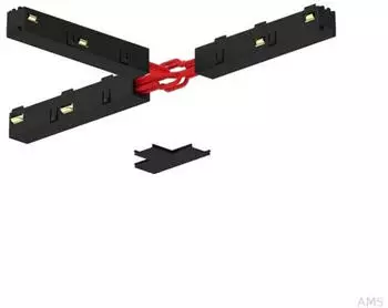 LTS NeoLine L-Verbinder Polarität innen rechts, 48V-Stromschiene, schwarz (662770)