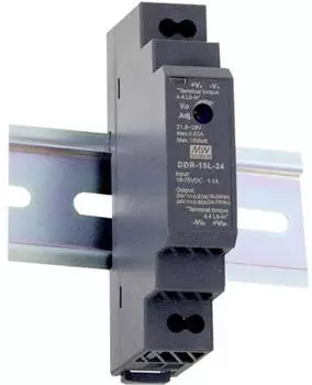 Mean Well DDR-15L-3.3 Hutschienen-DC/DC-Wandler (DIN-Rail) 3.3V/DC 4.5A 15W (DDR-15L-3.3)