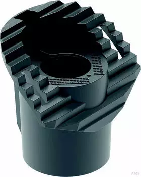 Leipziger Leuchten ASA 76 Auf-/Ansatzst&uuml;ck Aluminiumguss &Oslash;76mm (9.924.0979.70)