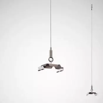 TRILUX Seilaufh&auml;ngung A01SX/1500 078 E-Line Pro Edelstahl (8424300)