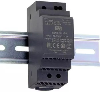 Mean Well DDR-30L-5 Hutschienen-DC/DC-Wandler 5V 6A 30W (DDR-30L-5)