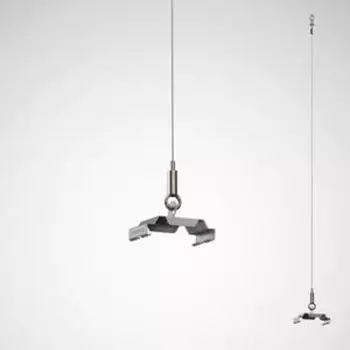 TRILUX Seilaufh&auml;ngung A01SX/3000 Aluminium Silber (8485100)