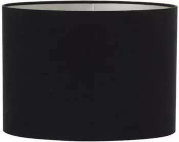 Light & Living Lampenschirm VELOURS 30x15x25cm Schwarz (3530322)