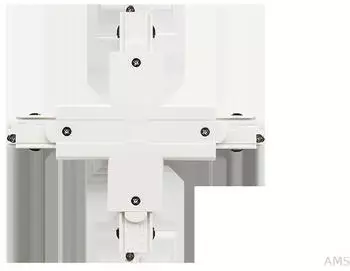 SG Leuchten ShopLine 3-Phasen X-Verbinder Kunststoff weiß 166x166mm (312435)