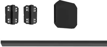 Eglo Track Plus Schienen-Erweiterung 100cm, Kunststoff Schwarz (901669)