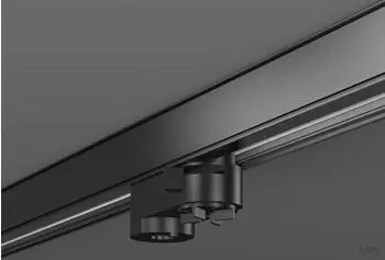RZB Leuchten Multi-Adapter 3-Phasen-Stromschiene 3-polig 10A 250V schwarz (70318.003)