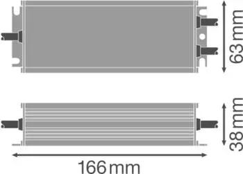 LEDVANCE LED-Treiber 1-10V dimmbar 24V 20W IP66 (-20/220-240/24/P)