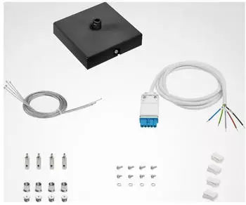 TRILUX ZS/4/1500 P Verdrahtungszubeh&ouml;r Seilabh&auml;ngung schwarz (9646000)