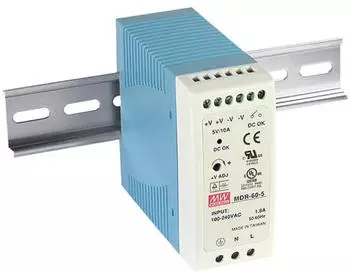 Mean Well MDR-60-5 Hutschienen-Netzteil DIN-Rail 5V/DC 10A 50W (MDR-60-5)
