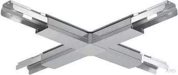 TRILUX E-Line X-Connector 03 Lichtbandverbinder Silber (7509300)