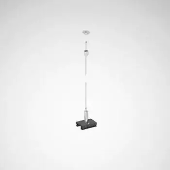 TRILUX Rail ZS H/1 Seilabh&auml;ngung Hochvolt-Schienensystem schwarz (8899000)
