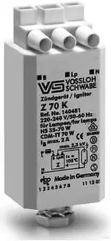 Houben Z70K &Uuml;berlagerungsz&uuml;ndger&auml;t elektronisch 35-70W HS/CDM-TT E27 (140481)